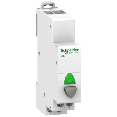 Кнопка iPB 1no од.сіра+інд.зел.110-230В~ Schneider Electric