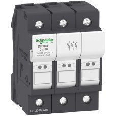 Разъединитель Держатель предохранителя 3P 32А пред. 10 x 38мм (DF103) Schneider Electric