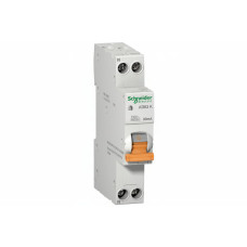Дифавтомат 1P+N 25А C 30мА тип AC Schneider Electric Домовик АД63К