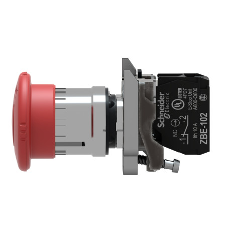 Кнопка управления, 240В (XB4BS8442) Schneider Electric
