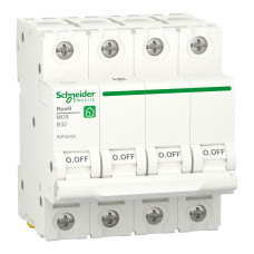 Автоматический выключатель 4P 32А B 6кА Schneider Electric Resi9