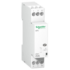 Контактор модульный 20А 1NO 230В AC Schneider Electric Acti9