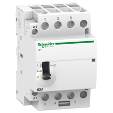 Контактор модульный 40А 3NO 220В AC Schneider Electric Acti9 с ручным управлением