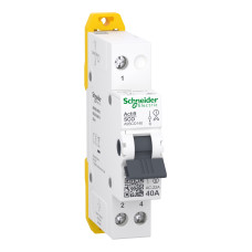 Переключатель I-0-II с общим выходом сверху 1P 40А, 230/240В iSSW Acti9 Schneider Electric