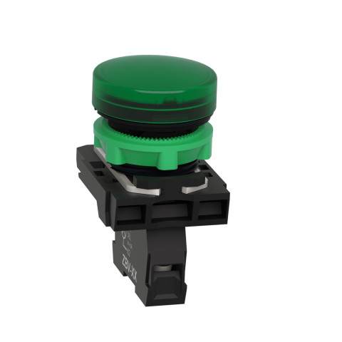 Сигнальная лампа зеленая LED 230В Schneider Electric
