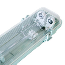 Светильник LED промисловий 2×1200 мм IP65 одностороннее подключение Євросвітло SH2-40-1