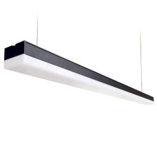 Светильник LED подвесной на тросах линейный 60 Вт 6400K чёрный Євросвітло Sign SL