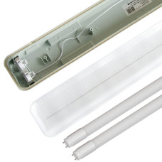 Світильник LED 2×1200 мм 18 Вт 6400K IP65 Євросвітло SH2-40 лампами