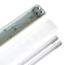 Світильник LED 2×1200 мм 18 Вт 4000K IP65 Євросвітло SH2-40 лампами