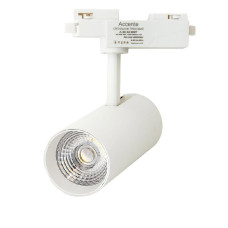 Светильник LED 30 Вт 4200K 3000 лм IP20 белый Євросвітло Accente A-30-02 трек