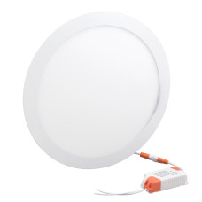 Светильник LED встраиваемый круглый 24 Вт 6400K 1680 лм IP20 Євросвітло D300 LED-R-300-24