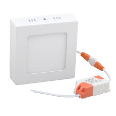 Светильник LED накладной квадратный 6 Вт 4200K 420 лм IP20 120х120 мм Євросвітло LED-SS-120-6