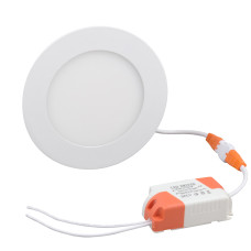 Светильник LED встраиваемый круглый 3 Вт 6400K 210 лм IP20 Євросвітло D90 LED-R-90-3