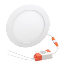 Светильник LED встраиваемый круглый 12 Вт 6400K 630 лм IP20 Євросвітло D170 LED-R-170-12