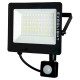 Прожектор LED 50 Вт 6400K 4500 лм IP65 з датчиком руху Євросвітло FM-01D-50