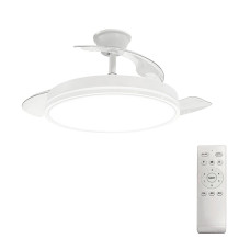 Светильник LED 36 Вт 3000-6500K 2500 лм OSRAM CEILING WING FAN D105 WT REM
