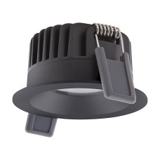 Светильник LED 8 Вт 2700K 640 лм IP44/20 LEDVANCE SP FIX P PS DIM BK