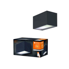 Світильник LED 14 Вт IP44 темно-сірий LEDVANCE Smart+ Wifi Brick Wall Wide UpDown RGBW