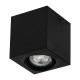 Светильник IP20 GU10 чёрный алюминиевый LEDVANCE Spot Surface Square