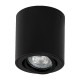 Светильник IP20 GU10 чёрный алюминиевый LEDVANCE Spot Surface Round