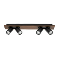 Светильник 4×3,4 Вт 2700K 230 лм IP20 GU10 в комплекте чёрный LEDVANCE DECOR SPOT MERCURY