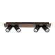 Светильник 4×3,4 Вт 2700K 230 лм IP20 GU10 в комплекте чёрный LEDVANCE DECOR SPOT MERCURY