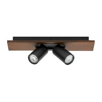 Светильник 2×3,4 Вт 2700K 230 лм IP20 GU10 в комплекте чёрный LEDVANCE DECOR SPOT MERCURY