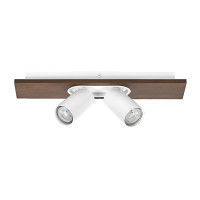 Светильник 2×3,4 Вт 2700K 230 лм IP20 GU10 в комплекте белый LEDVANCE DECOR SPOT MERCURY