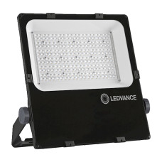 Прожектор LED 200 Вт 3000K 24400 лм IP66 55х110 мм LEDVANCE FL PFM ASYM BK