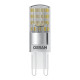Лампа LED капсульна 2,6 Вт 2700K 320 лм G9 300° OSRAM