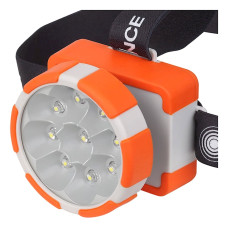 Фонарь LED налобный LEDVANCE FLASHL HEADL RECH 3реж.100%-30%+авар аккум