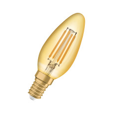 Лампа LED філаментна 4 Вт 2400K 410 лм E14 OSRAM CB 35 (6 шт/уп)