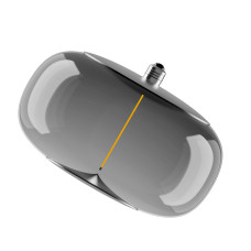 Лампа LED філаментна 4 Вт 1800K 60 лм E27 OSRAM 1906 LBELP SM MAG (4 шт/уп)