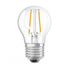 Лампа LED філаментна 4 Вт 4000K 470 лм E27 P40 OSRAM CL 4 FIL (10 шт/уп)