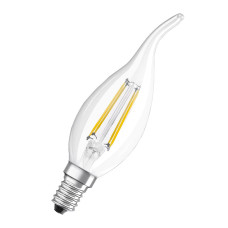 Лампа LED філаментна 4 Вт 2700K 470 лм E14 OSRAM CL BA 40 FIL (6 шт/уп)