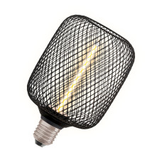 Лампа LED філаментна 3,5 Вт 1800K 110 лм E27 OSRAM DECO SQ100 BLACK DIM FIL (4 шт/уп)