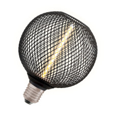 Лампа LED філаментна 3,5 Вт 1800K 110 лм E27 G125 OSRAM DECO BLACK DIM FIL (4 шт/уп)