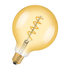 Лампа LED шар 5 Вт 2000K 250 лм E27 OSRAM 1906 GLOBE 25 S FIL (4 шт/уп)