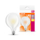 Лампа LED куля 12 Вт 2700K 1521 лм E27 G95 OSRAM 100 GL FR