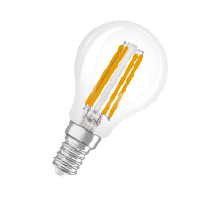 Лампа LED 4,5 Вт 2700-2200K 470 лм E14 OSRAM SCLP40GD FIL (4 шт/уп)
