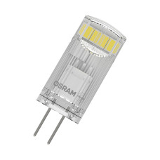 Лампа LED капсульная 1,8 Вт 2700K 200 лм G4 300° 12В OSRAM PIN20 CL (10 шт/уп)