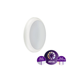 Светильник LED настенно-потолочный круглый 17 Вт IP65 Philips 3000K/4000K/5700K ДПП (6 шт/уп)