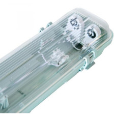 Корпус светильника LED 2×1200 мм IP65 двустороннее подключение Євросвітло LED-SH2-40 ЛПП
