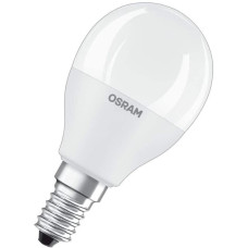 Лампа LED шар 6,5 Вт 4000K 550 лм E14 P60 OSRAM VALUE CL FR (10 шт/уп)