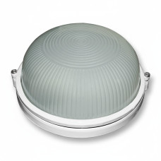 Светильник настенно-потолочный круглый 60 Вт IP54 E27 белый Ecostrum НПП