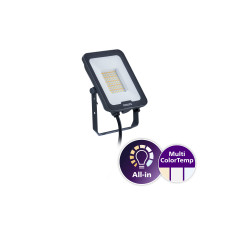 Прожектор LED 50 Вт 3000/4000/6500K 5500-6000 лм IP65 Philips BVP16760 DOB SWB PH (16 шт/уп)