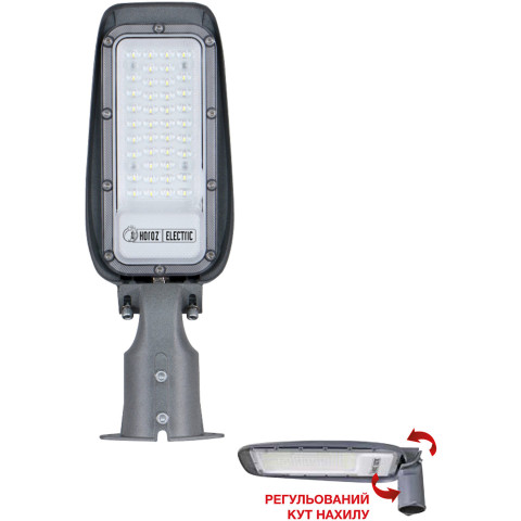 Светильник LED консольный 30 Вт 6400K 3400 лм IP65 364х125 мм Horoz d-60 FLORIDA-30