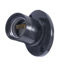 Патрон настенный бакелитовый смещённый E27 чёрный E.NEXT e.lamp socket wall skew