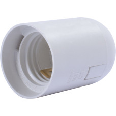 Патрон пластиковый E27 белый E.NEXT e.lamp socket.E27.pl.white