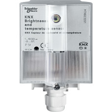 Датчик температуры и яркости KNX светло-серый Schneider Electric System M